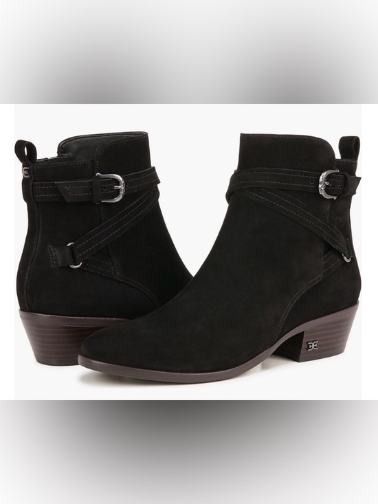 Sam Edelman Shoes - Sam Edelman Suede Leather Booties. Size 7